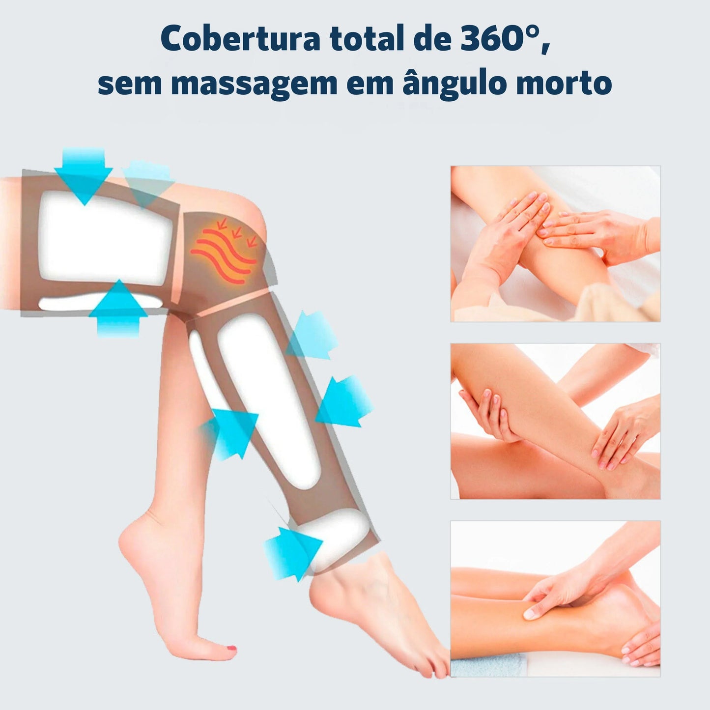 CIRCURelax™ 360 - Terapia para pernas inchadas e doloridas