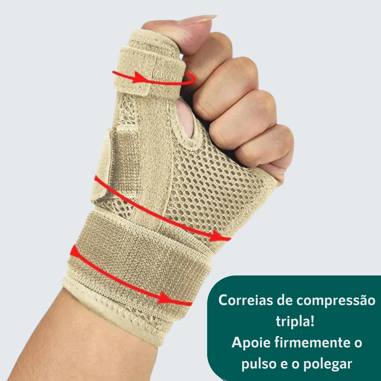 FlexiHand - Tala de Compressão para Punhos e Mãos