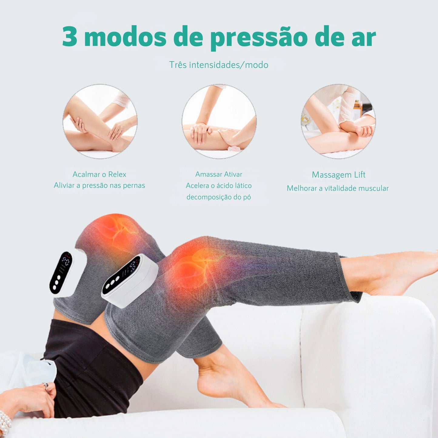 CIRCURelax™ 360 - Terapia para pernas inchadas e doloridas