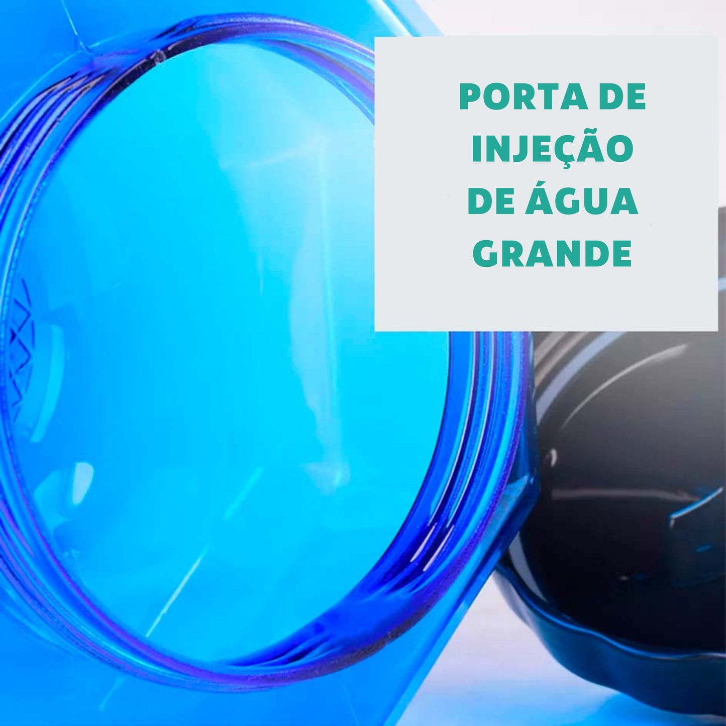 Halter com água exercicio em casa