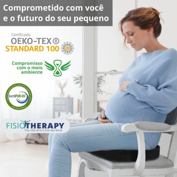 Almofada Ortopédica Postural - Assento gel ultra confortável