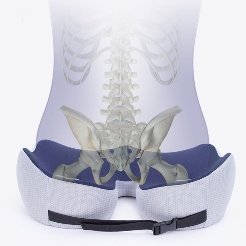 Almofada Ortopédica Postural - Assento gel ultra confortável